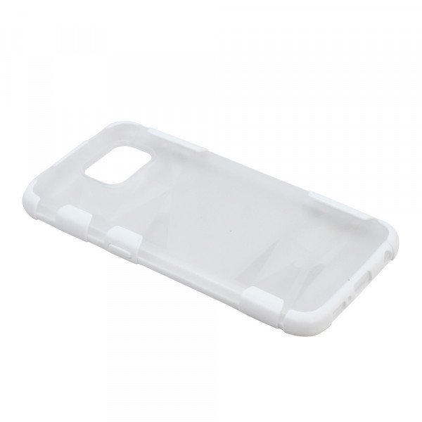 Wholesale Samsung Galaxy S6 Sports Clear Hybrid Case (White)